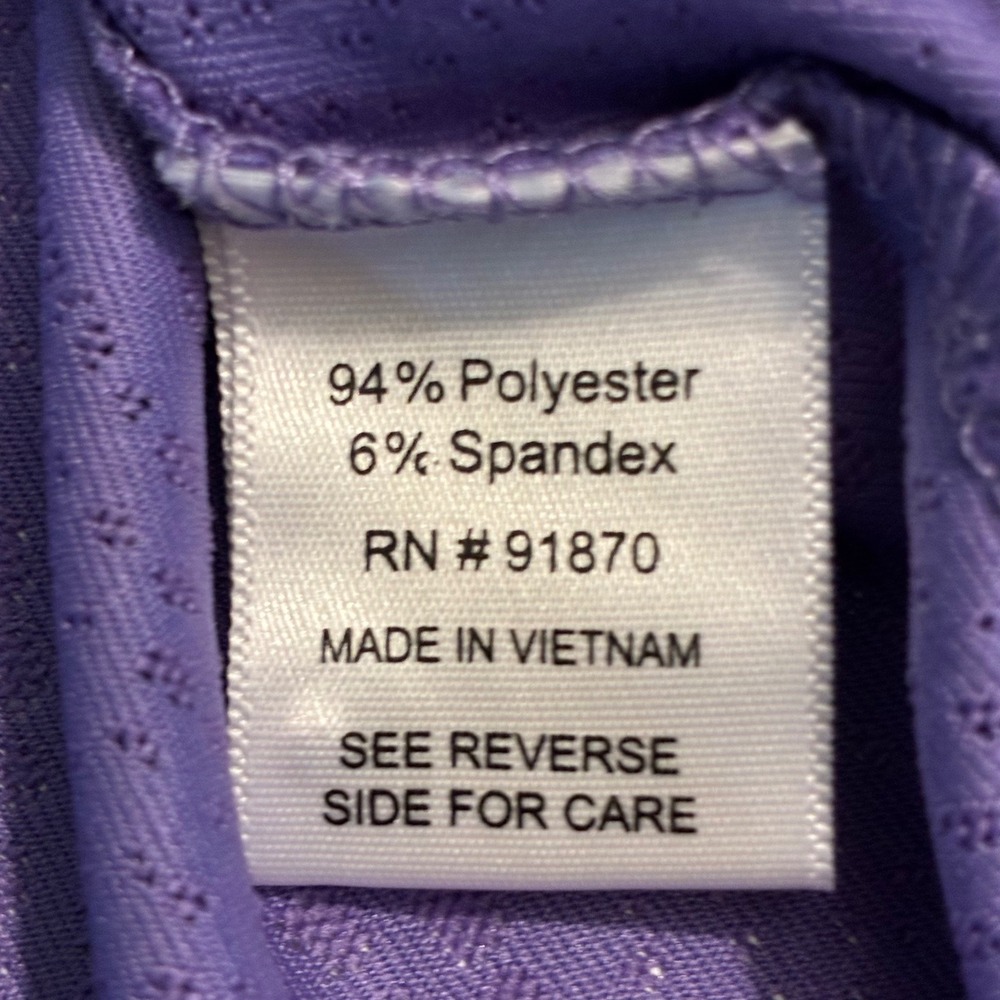 Tommy Armour Womens Purple Dri-Logic Golf Polo Shirt Medium 2673-3049 NWT - Picture 3 of 8